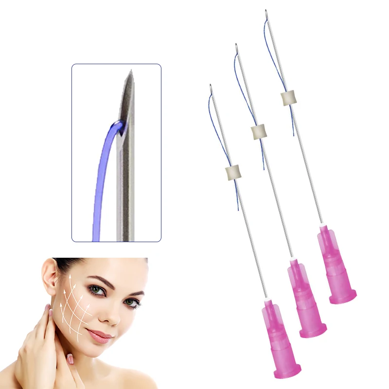 Корея hilos de anclaje шов pdo pcl нить Моно cirugia тупой иглы поднимаясь нить