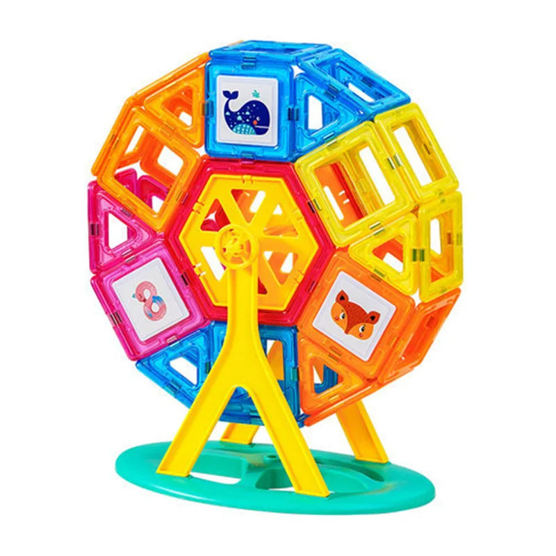 Creative 3d Puzzle Kids Magnetic Blocks Building Educational Toys For Children Gifts Set For Kids