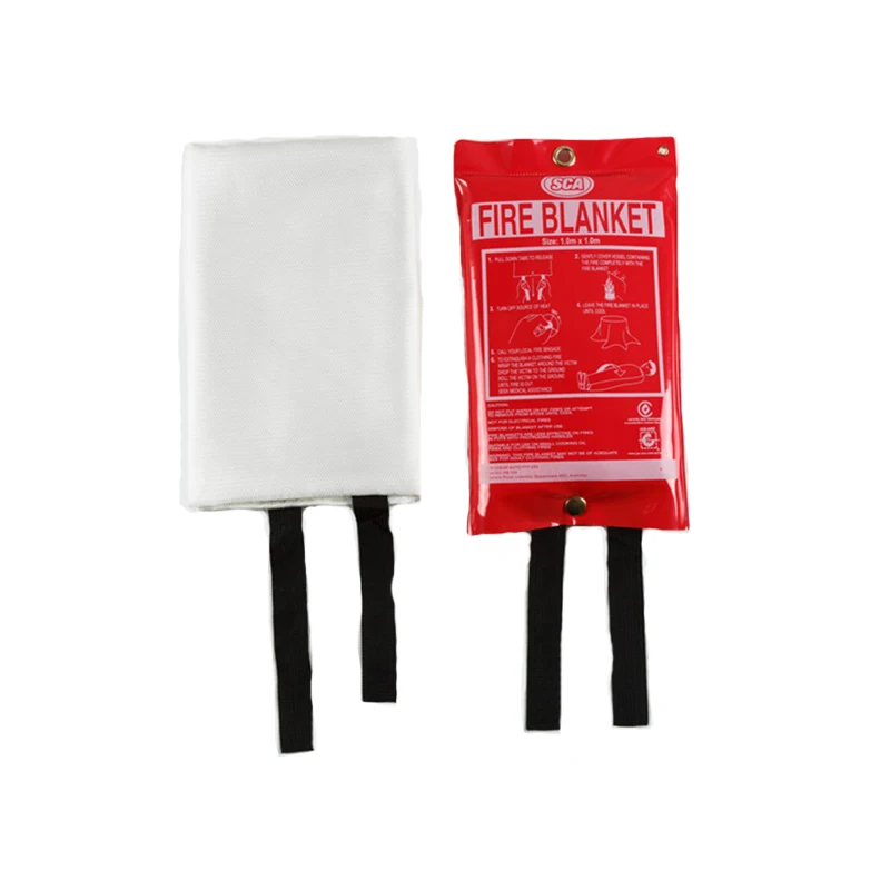 en1869 certificate silicon rubber coated fiberglass fire resistant blanket specification