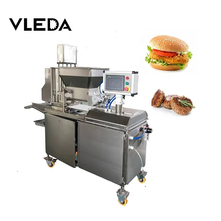Automatic Beef Meat Patty Former Burger Making Machine Meat Processing Line for Hamburger Pie Forming Machinery