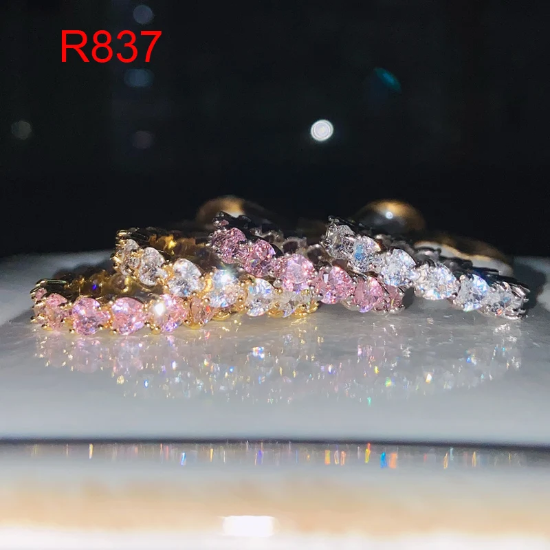 4*4 ювелирные изделия lacie в форме сердца, подарок на день Святого Валентина, серебряные ювелирные кольца foxi