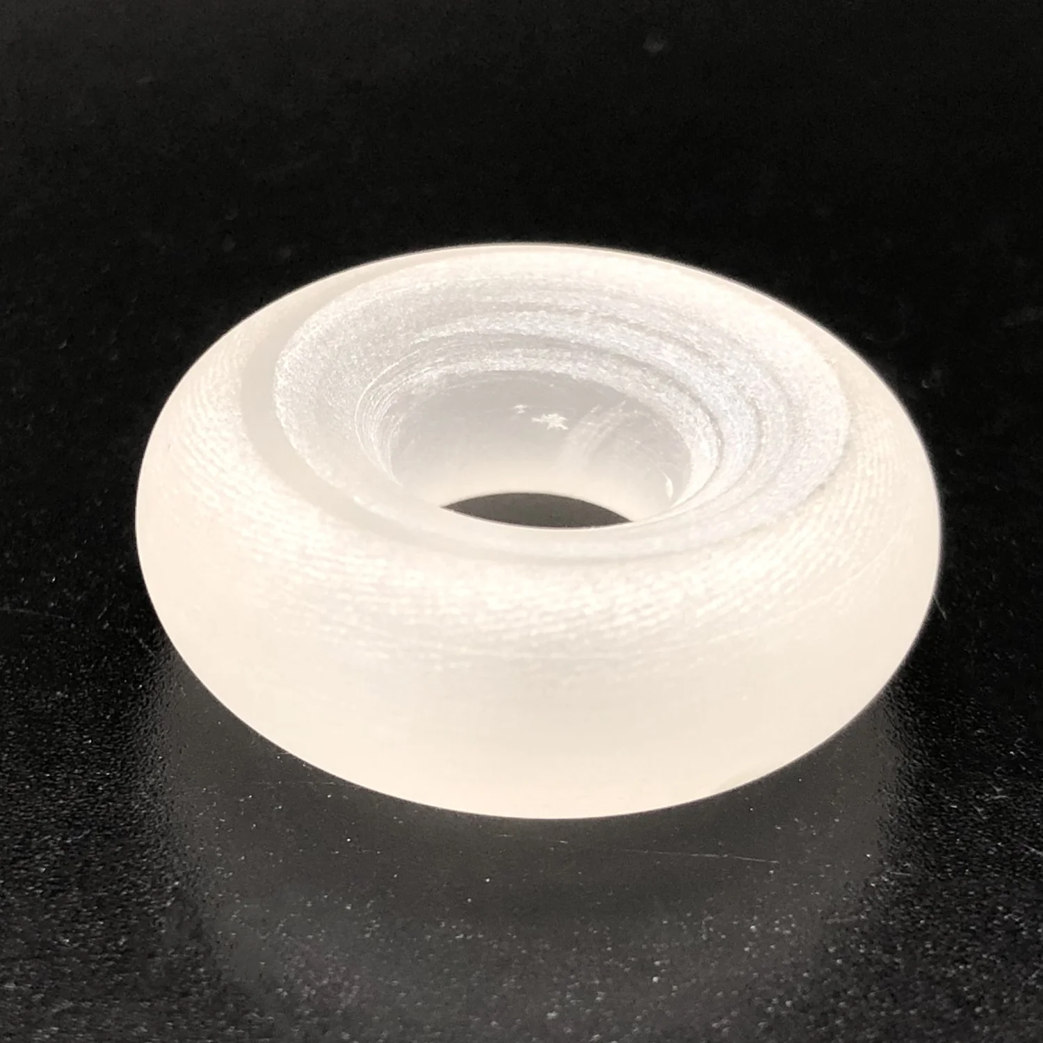 clear fused quartz glass machined drilled hole quartz rod