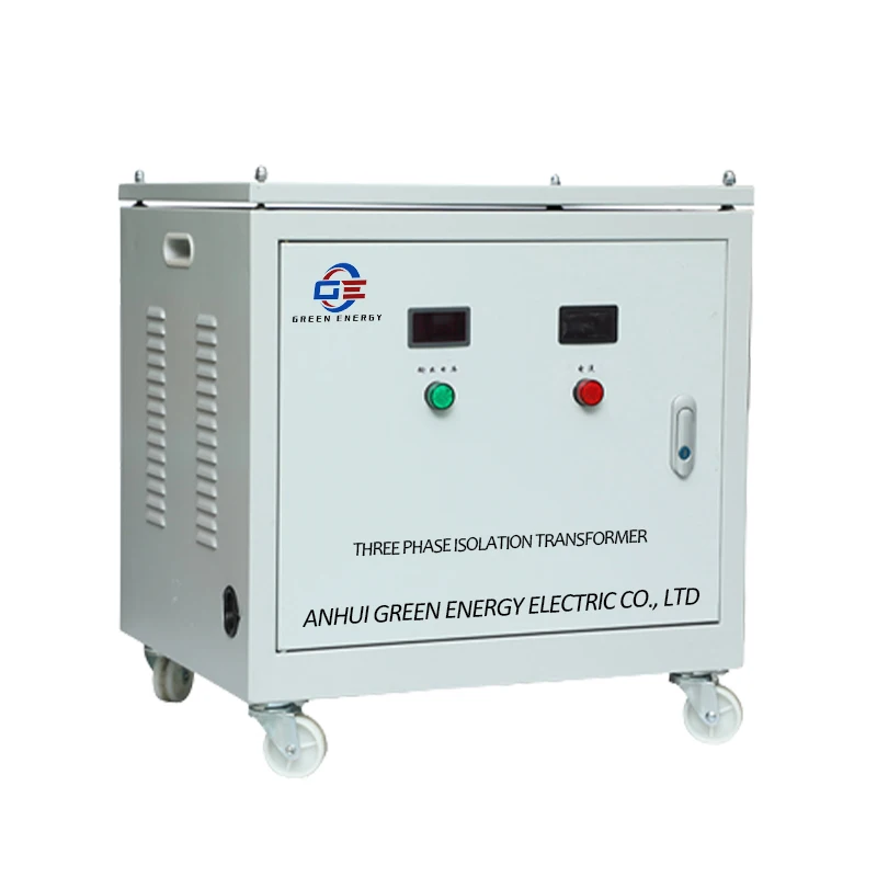 5KVA 10KVA 15KVA 20KVA 600V 480V 440V 400V 380V 220V 208V 3 phase step up step down transformer with enclosure