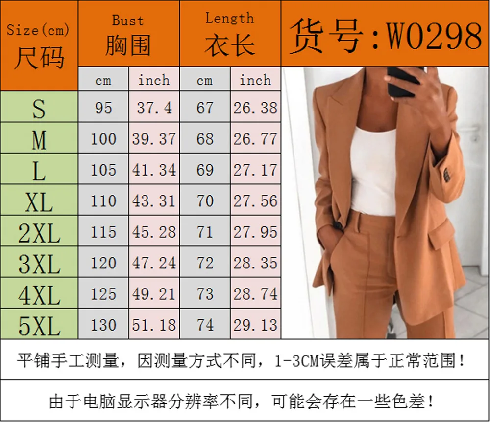 5xl Fall Trendy Coats for Women and blazer Formal Popular Style Female Homme Blazers 2022 Womens