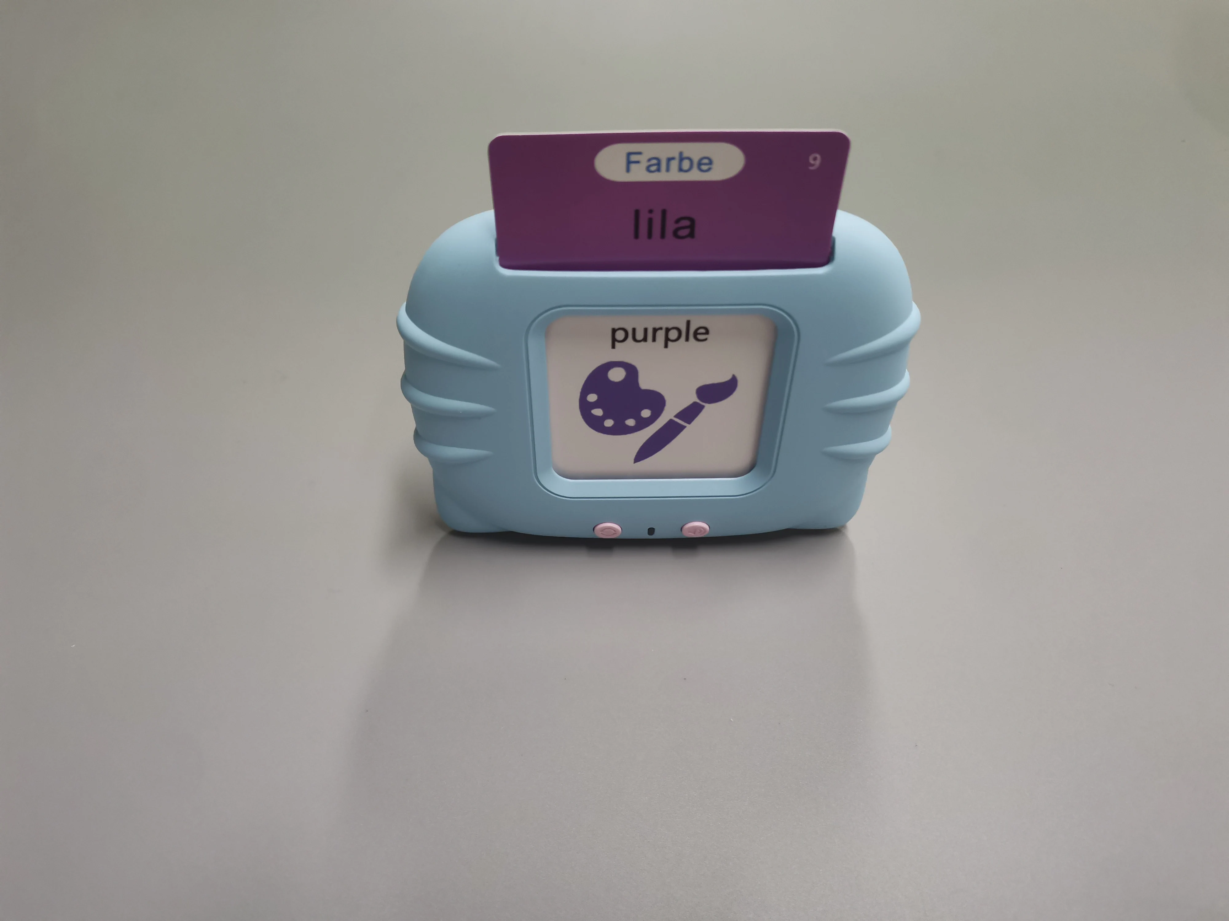 German and English early education machine Flash Card  Learning Machine Perfect Gift for  Kids developmental toys