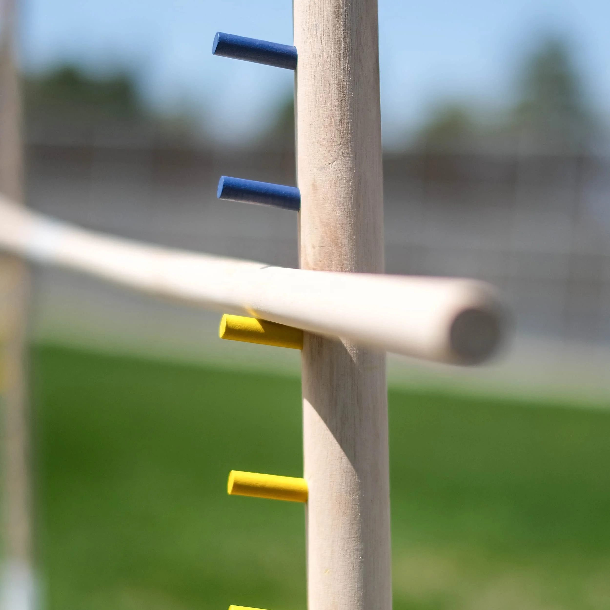 Manufacture Custom Garden backyard outdoor wooden toy limbo wooden garden game for family party game