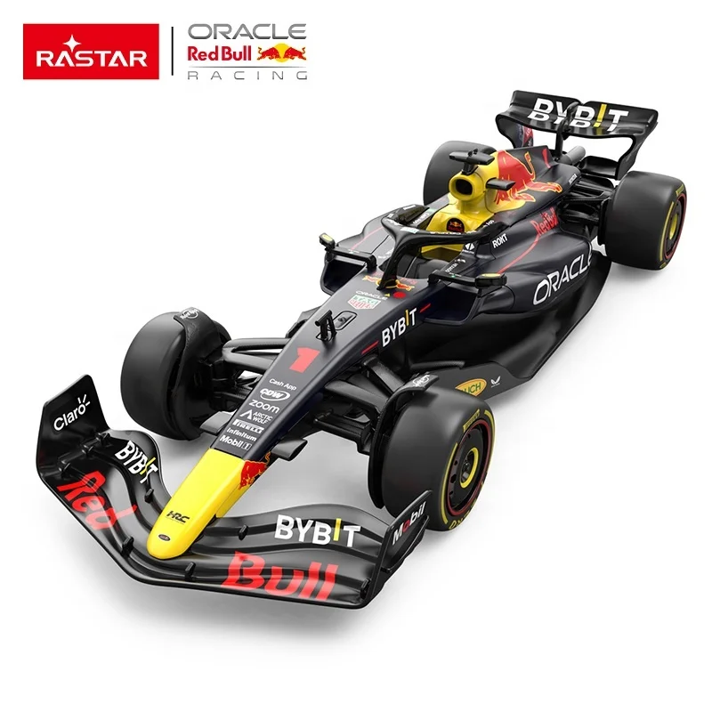 Rastar Trending Toy Official Licensed 1:24 Red Bull F1 RB19 Racing Car Die Cast Model Alloy Metal Car Decoration Collection Gift