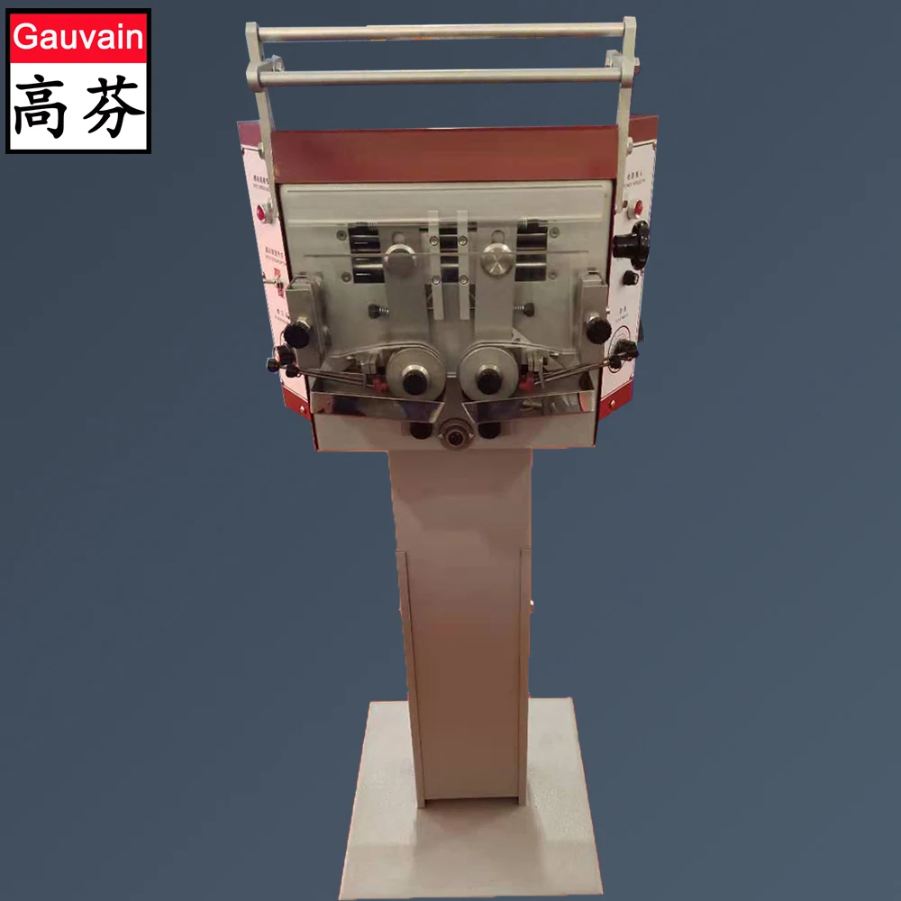 
Double-side electrical leather edge dyeing machine for Belt Bags 