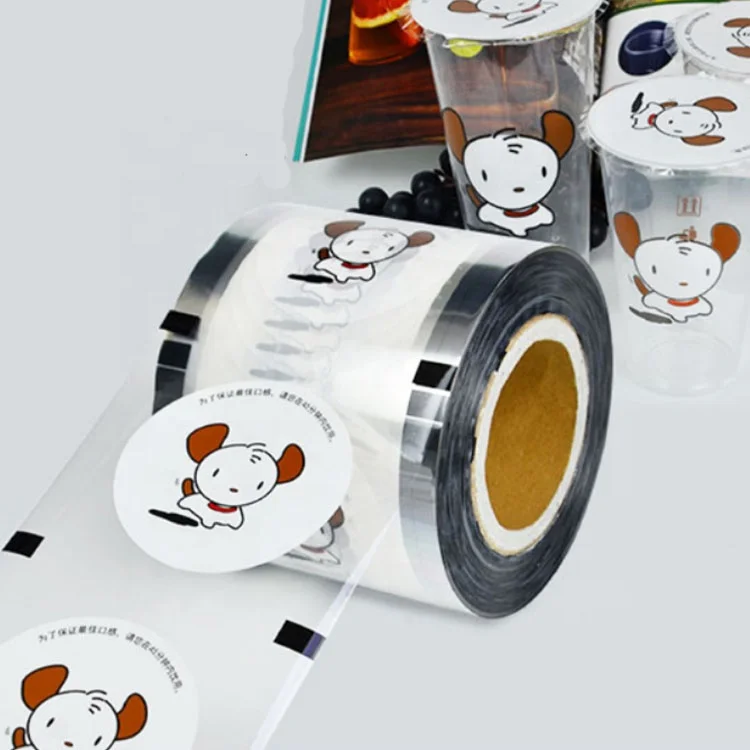General Sealing Film For Plastic Disposable Milk Tea Cup