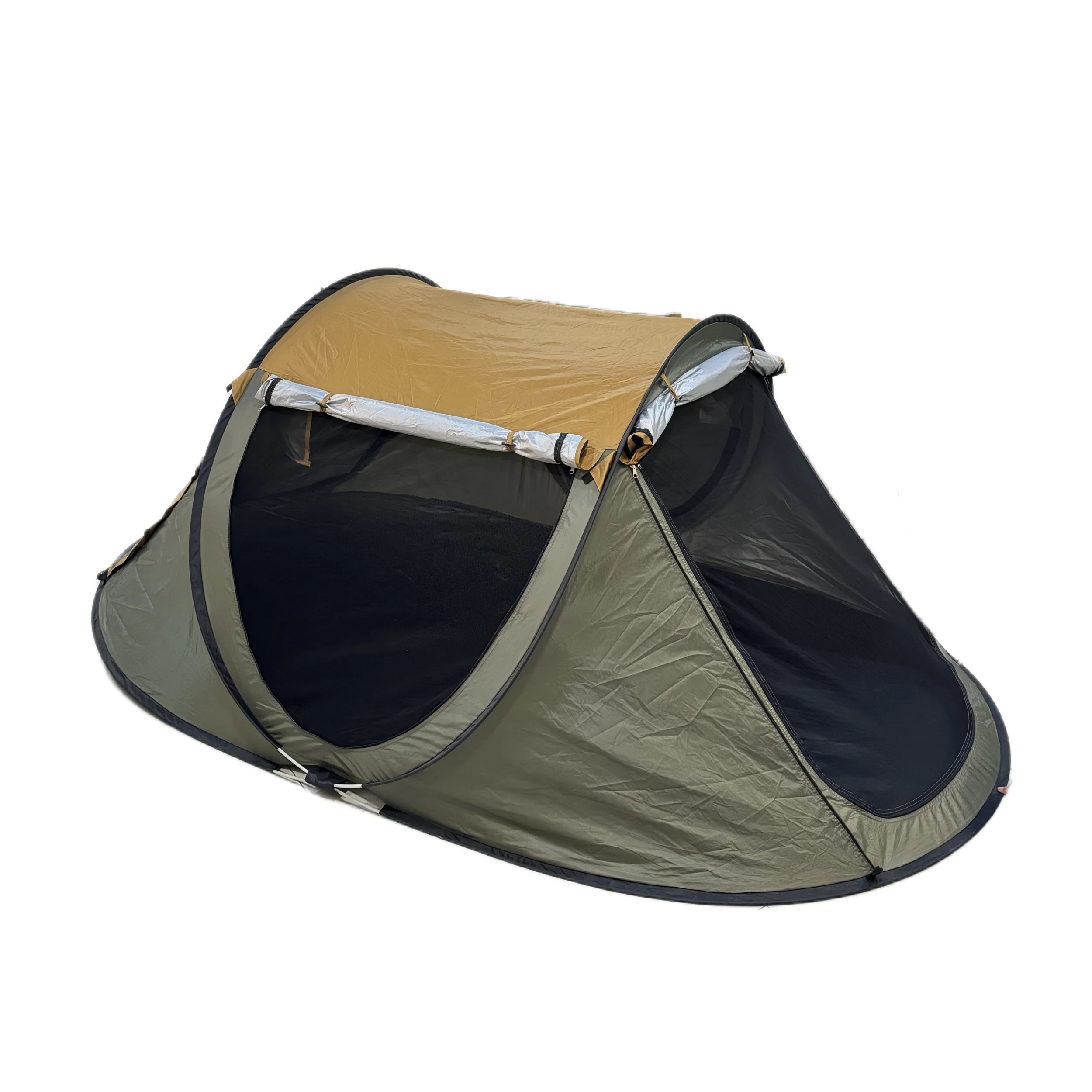 Custom Quick Opening Pop-up Fully Automatic Tent Outdoor Camping 2-3 People Large Portable Folding Lightweight Family