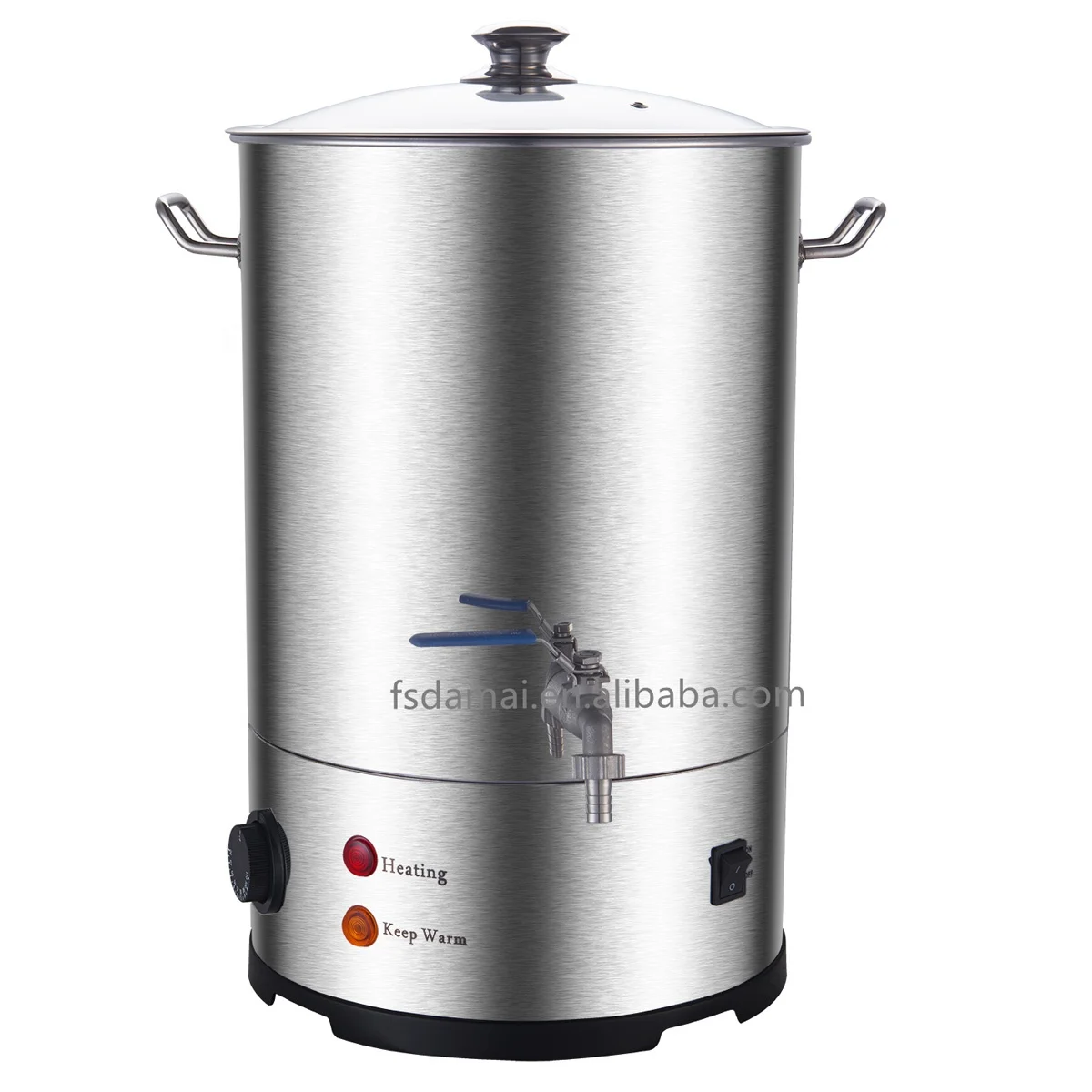 Stainless Steel 304  Electric Water Boiler Kettle Tea Coffee Water Heater Tank Hotel Home Appliance