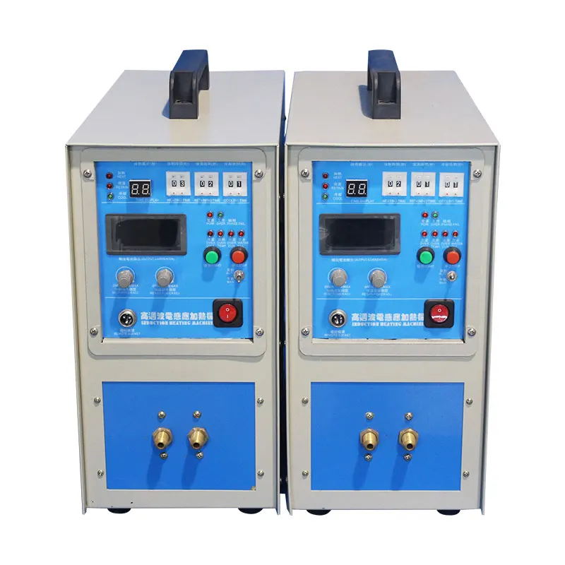 IGBT High frequency induction heating machine hardening steel copper aluminum metal