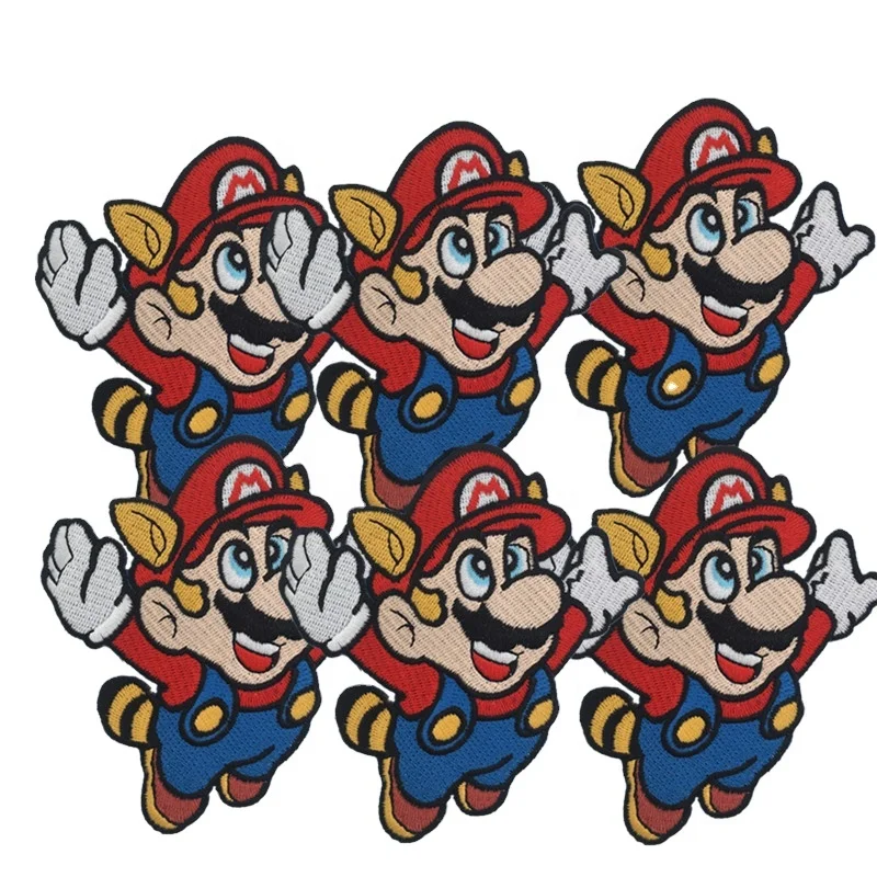 Cartoon Custom Embroidered Patches Small Iron On Jean Jacket 3d Patches Embroidery Iron Toy Story Patches For Clothing
