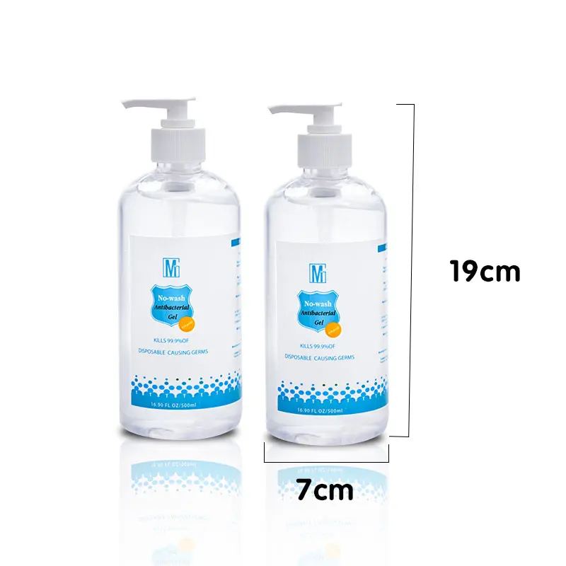 Частная Этикетка OEM 300 мл 500 мл 1000 мл жидкий Дезинфицирующий Гель для рук антибактериальный без промывки 75% спиртовой этанол дезинфицирующее средство для рук спрей