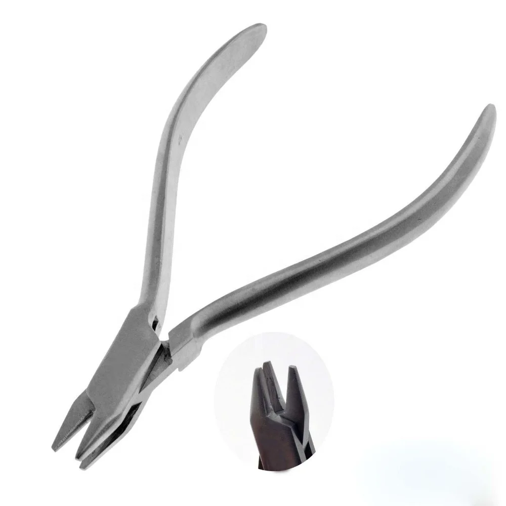 Dental Lab Dentist Lab Orthodontic three prong clasp adjustable Pliers Teeth Care Clamp Pliers Hand Tools