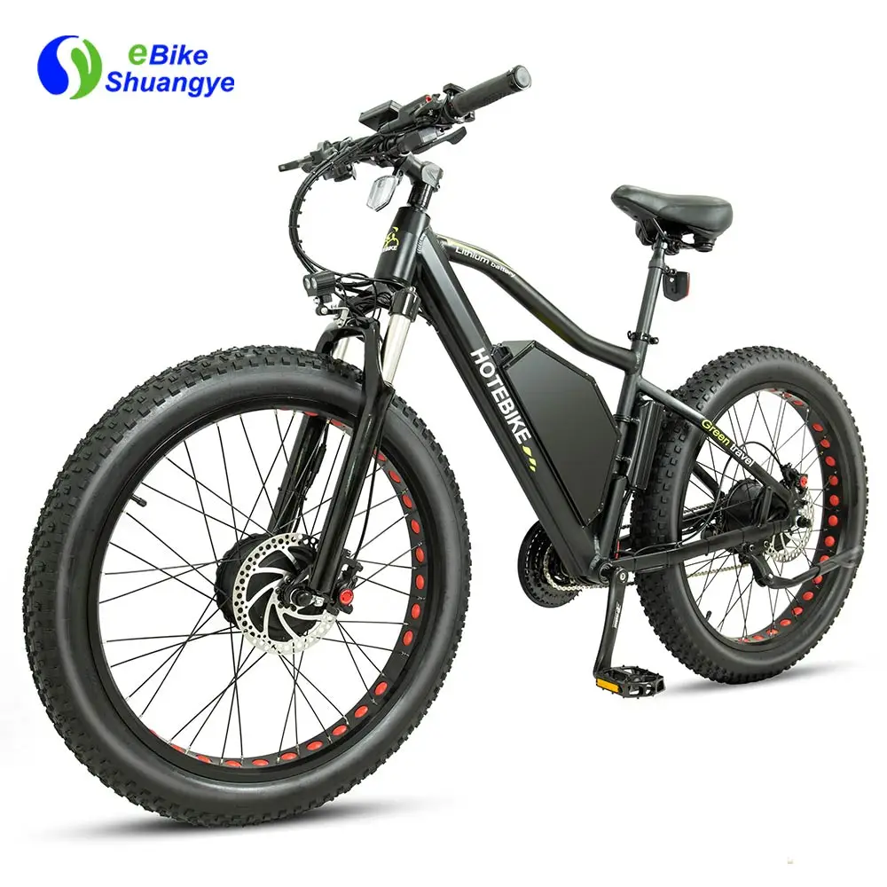 OEM  26 27.5 29 inch Fat Tire 750W 1000W 2000W 3000W Motor 36V 48V 24V Lithium Battery E Electric Bicycle Ebike Electronic Bike