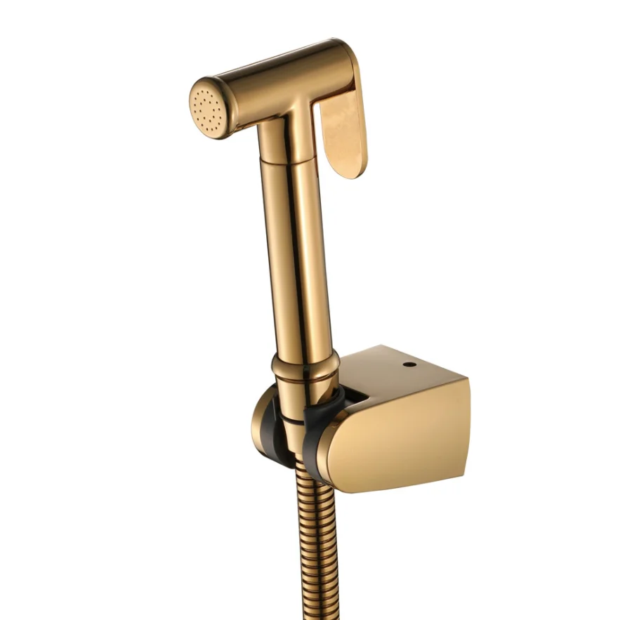 Luxury Gold Bathroom Bidet Shower Toilet Sprayer Faucets Kitchen Bidet Sprayer