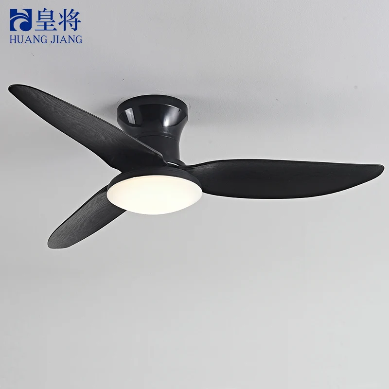 American-Style Vintage Decorative 40 Inch Variable Frequency Motor ABS 3 Blades Remote Control Bldc Ceiling Fan Wtih Light