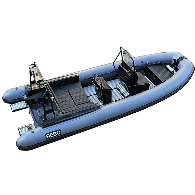 Made-in-China Factory Price High Speed rib Boat with Outboard Motor jet boat engine