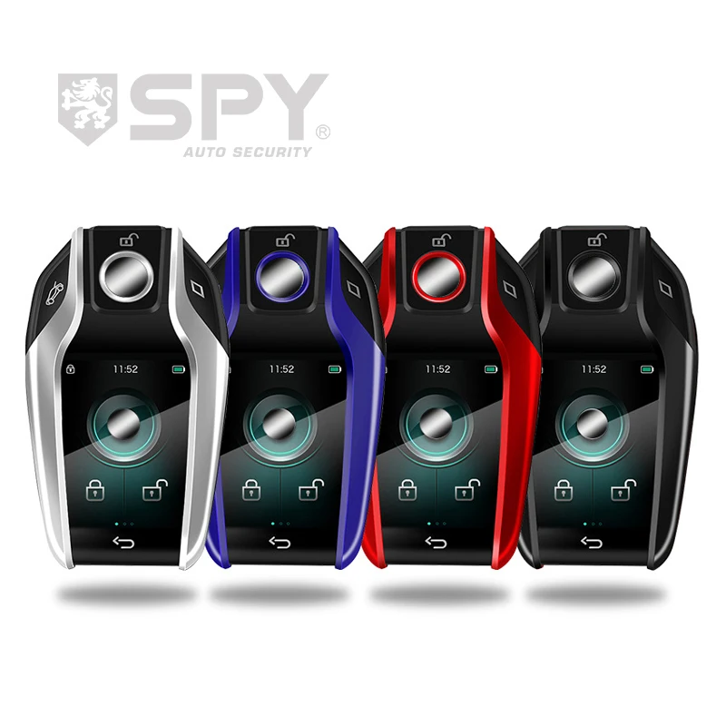 SPY hot sale Touch Screen Smart LCD Key For All car Vehicles car alarm system remote control door lock car security system