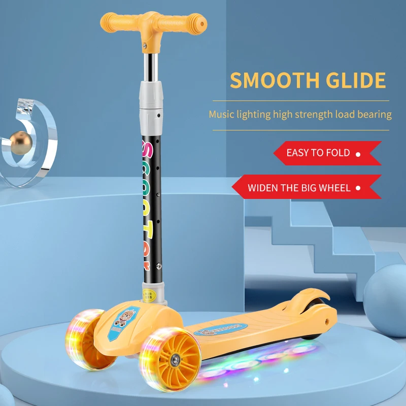 Скутеры для детей 2-3-610 лет и старше 8 лет педали для мальчиков и девочек Детские скутеры