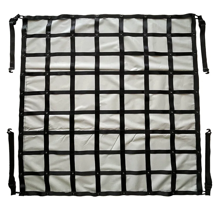 Nylon/Polyester pickup truck bed cargo net Webbing Cargo Net