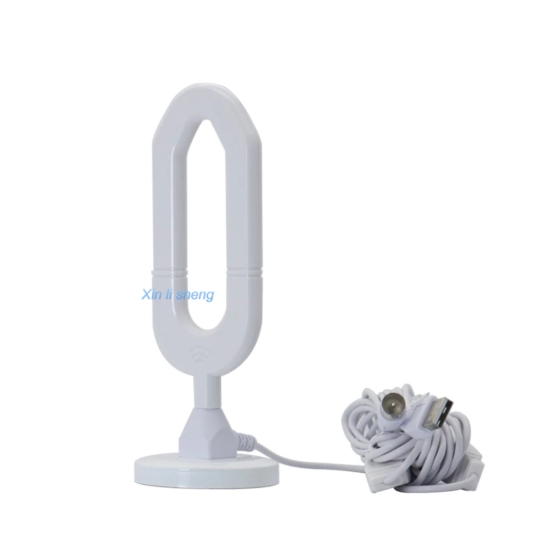 Free Channel Uhf Vhf 360 Degree Active DVB-T Signal Amplifier Portable HDTV 45Dbi Wireless Indoor Magnetic Mast DTMB Tv Antenna