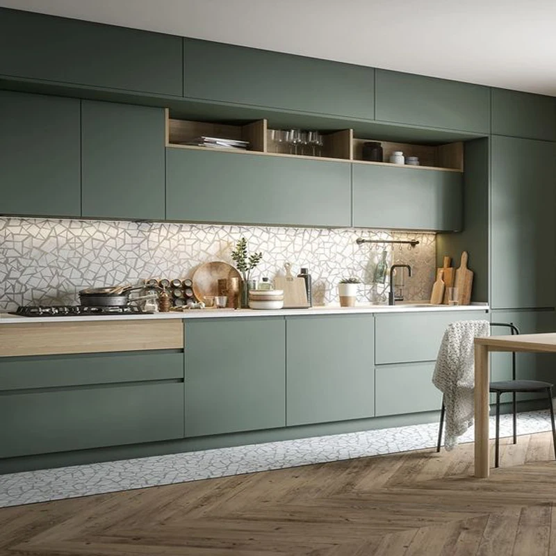 Multifunctional kitchen cabinet doors mdf for wholesales