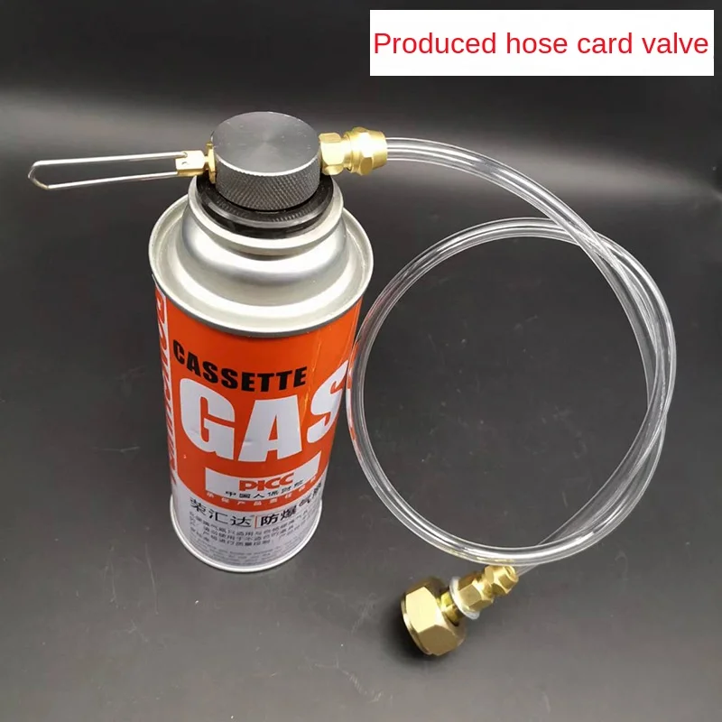 Export Europe EU Russia Filling Valve Outdoor Cassette Stove Head Long Gas Tank Intercharging