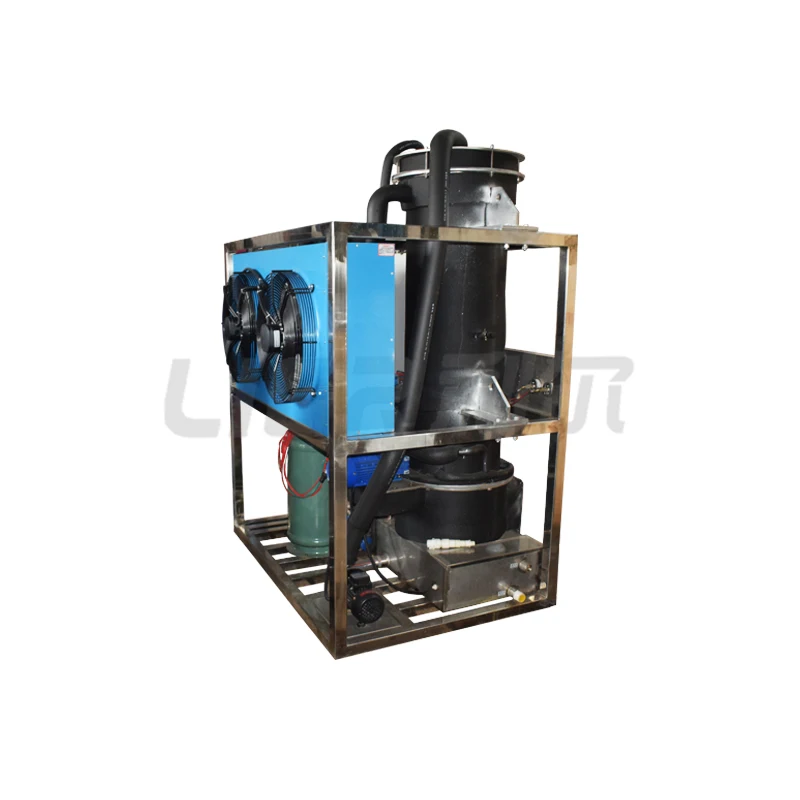 Lier 1 ton edible ice small capacity tube Ice machine for hotel for fish storage