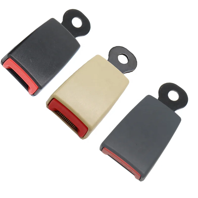 95MM Universal Car Seat Belt Buckle Accessories SeatBelt Parts Safety Buckle Lock