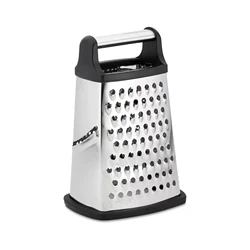 Wholesale Manual 4 sides Stainless Steel Kitchen Tools Cheese Grater Multipurpose Fruits and Vegetable Slicer