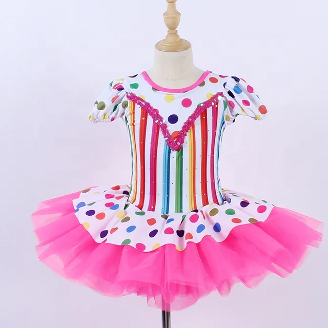 pink ballet dress child ballet dress girl ballet performance dress