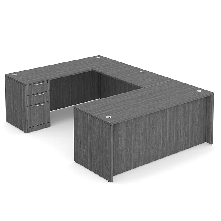 Современная Экологичная L-образная модульная рабочая станция для офисного стола дома школы отеля больницы