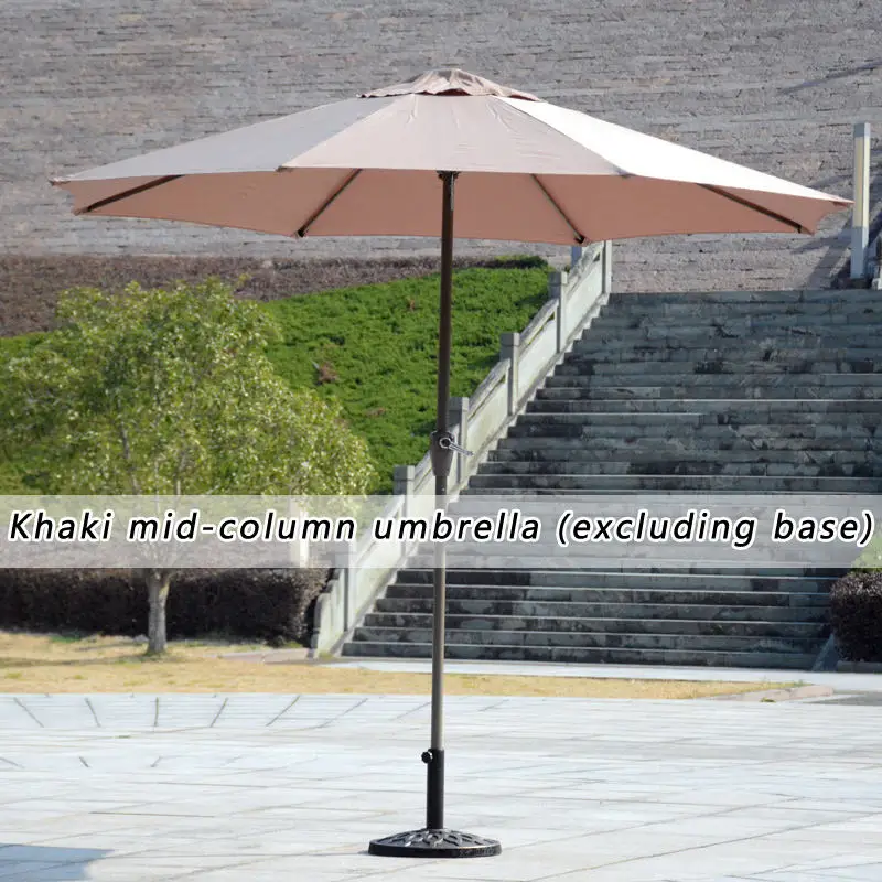 Outdoor sunshade leisure umbrella courtyard garden parasol patio umbrellas