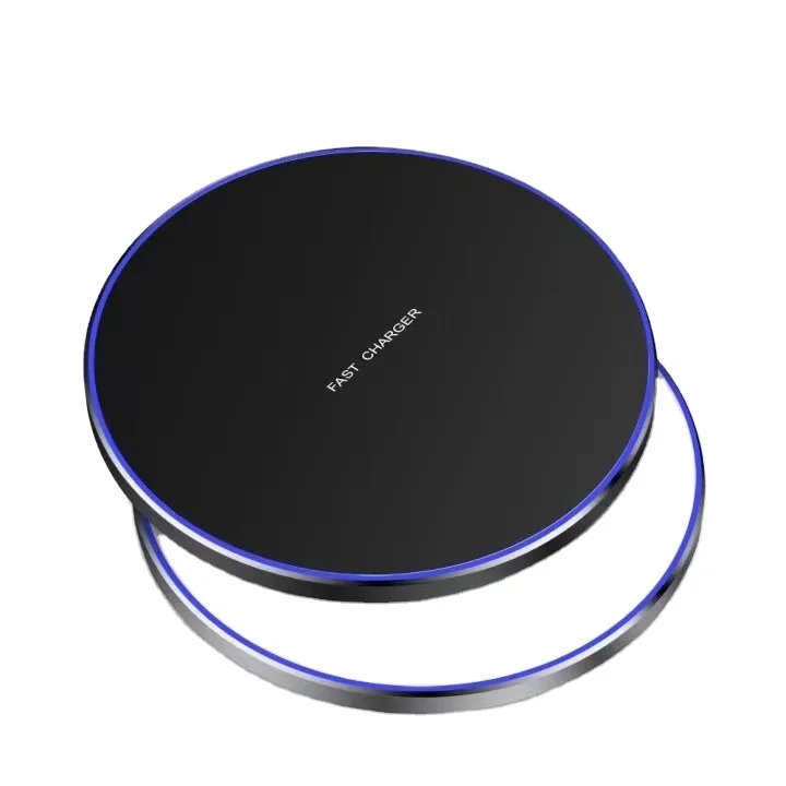 Wholesale 20 15 watt Large Wireless Charging Pad For Phone Pad Led Light Wireless Charger