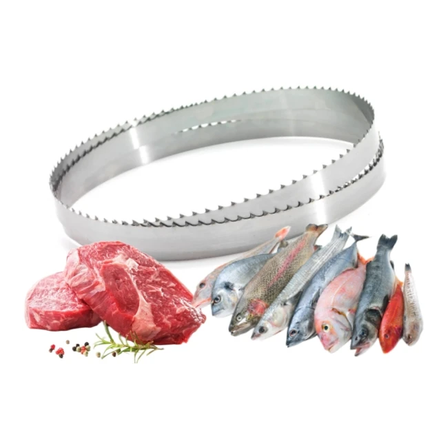 High Quality Band Saw Blade For Frozen Fish Cutting Machine Meat Bone Sharpening Band Saw Blade