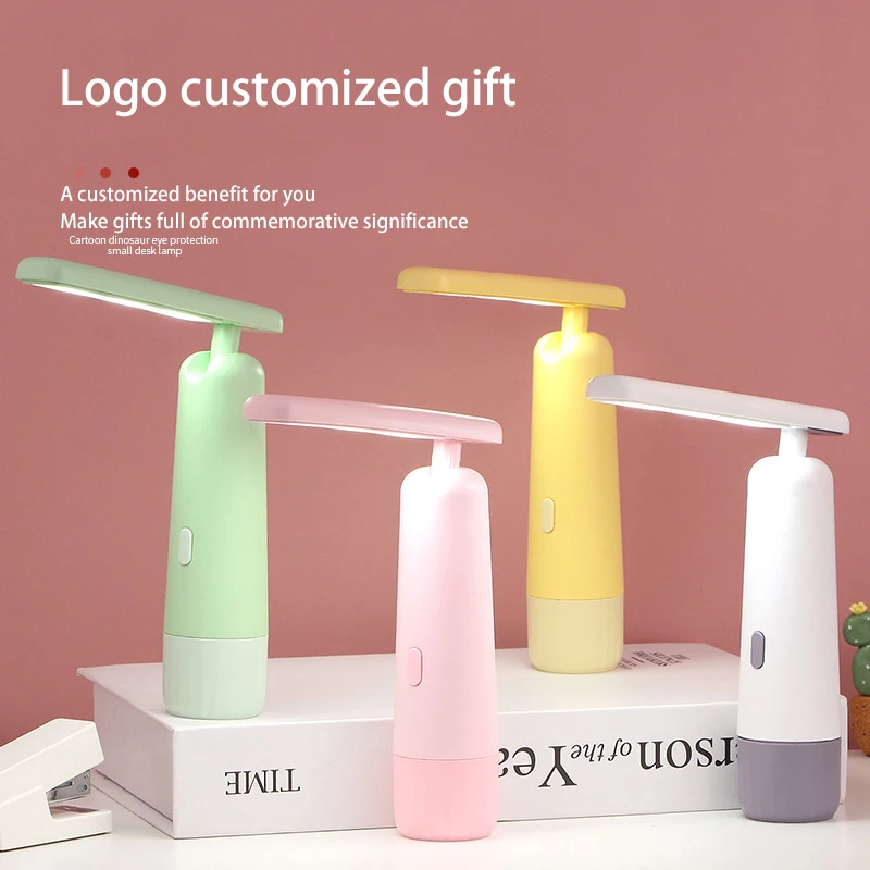 chinese 2nd gear dimming book light small cute cordless led rechargeable table fold lamp