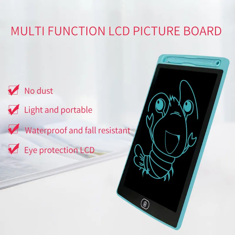 LCD Digital  Pad Handwriting Board with Stylus at The  or at Home Great Gift for Kids Electronic slate
