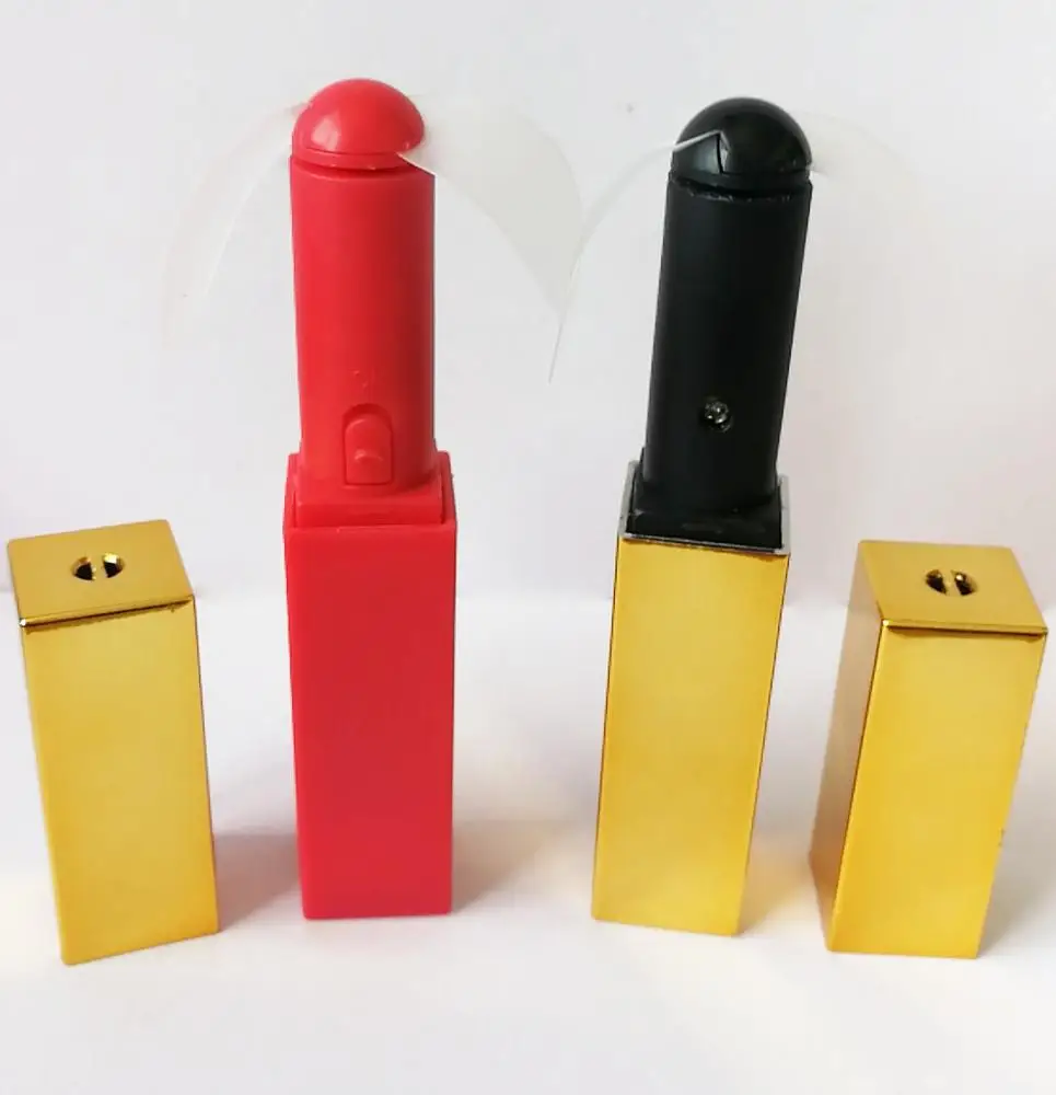 Portable mini fan Lipstick Fan Battery Hand Held Travel Home Office Mini Fan