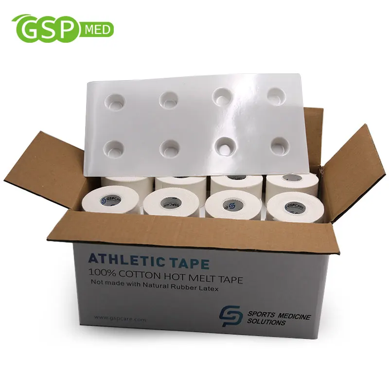 Zinc Oxide Plaster Cotton Adhesive Sports Tape Athletic Bandage Adhesive Athletic Tape