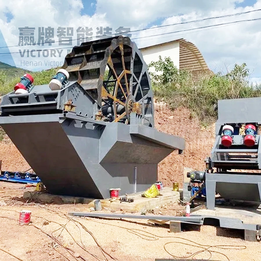 Customizable sand recycling machine wheel bucket sand washing machine sea sand washing machine