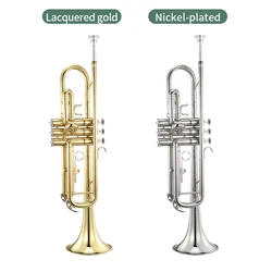 Best selling retro diameter 125MM trumpet easy to play trumpet