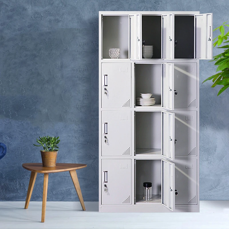 6 Doors locker Steel storage Lockers  armario armadietto gym  metal Loker cabinet