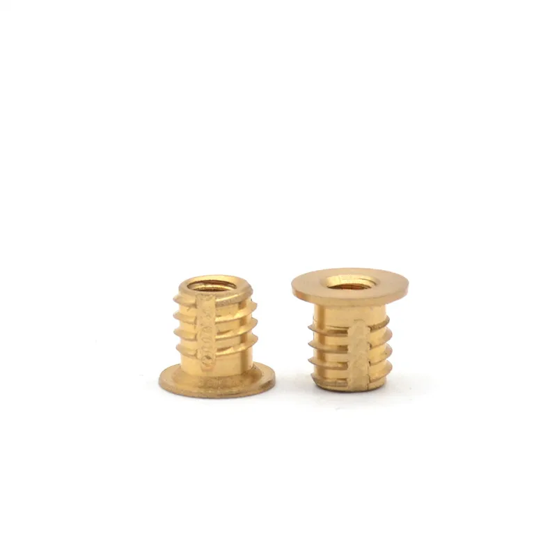 M3 M4 M5 M6 Brass Stainless Steel Threaded Insert Nut for Plastics 74215-04 Spred Lok Flanged