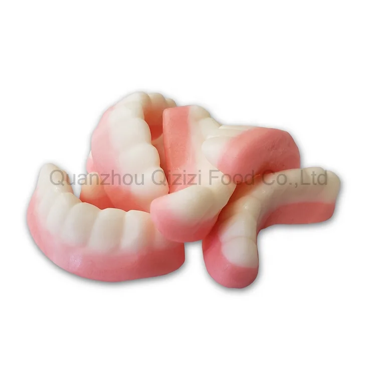 
Fruit Sweets snack tooth shape halloween gummy candy 