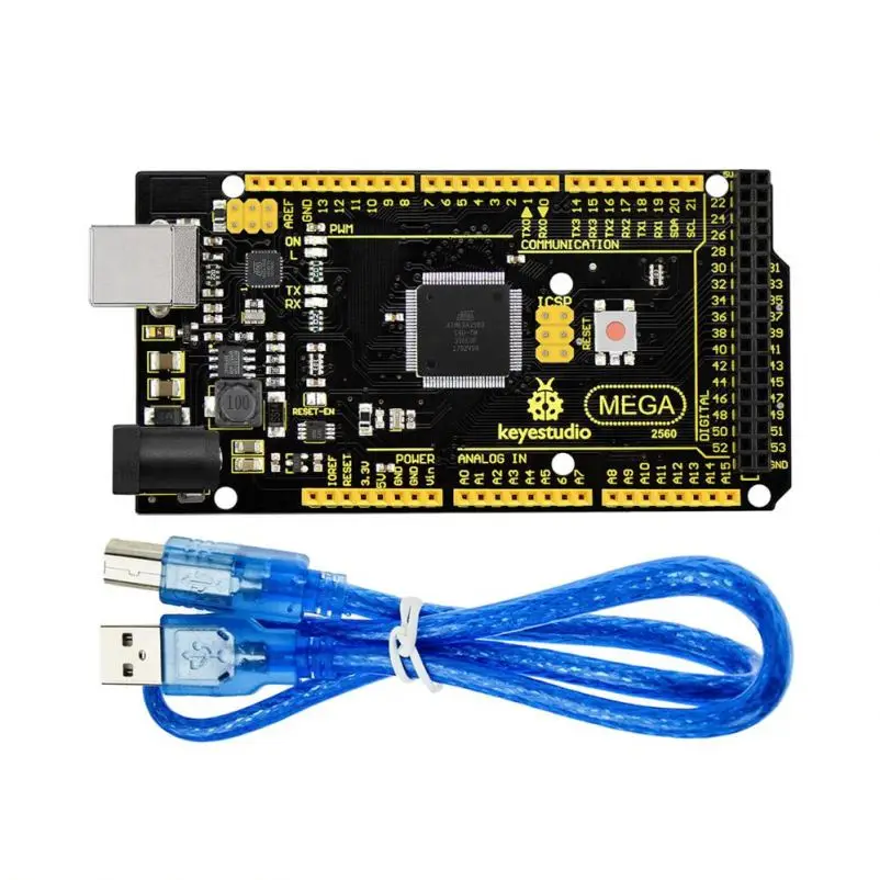  Keyestudio ATMEGA2560-16AU Mega 2560 R3 Расширенная плата для Arduino 