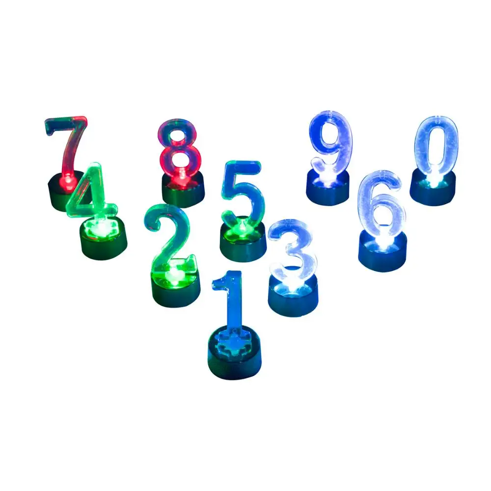 led number birthday candle/bougie led