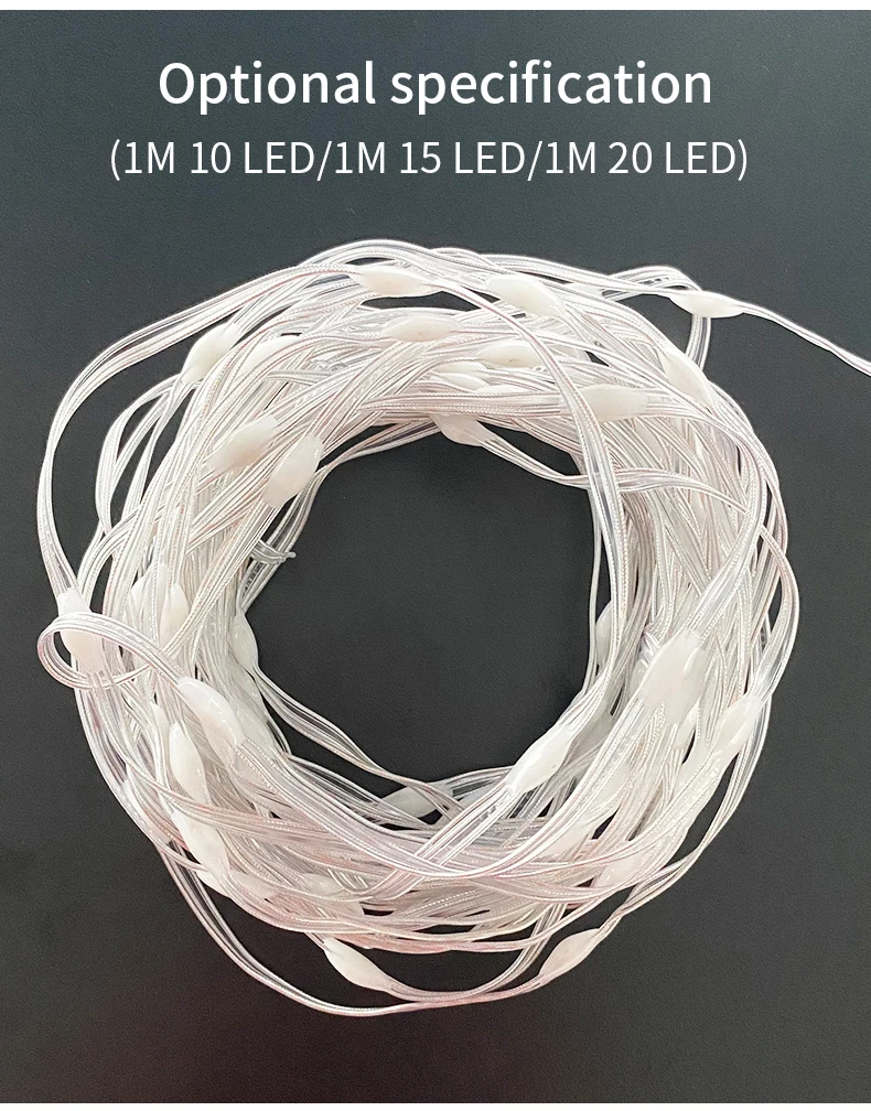 High Quality LED Smart WIFI Remote Control Christmas Trees lights for Room Decorate