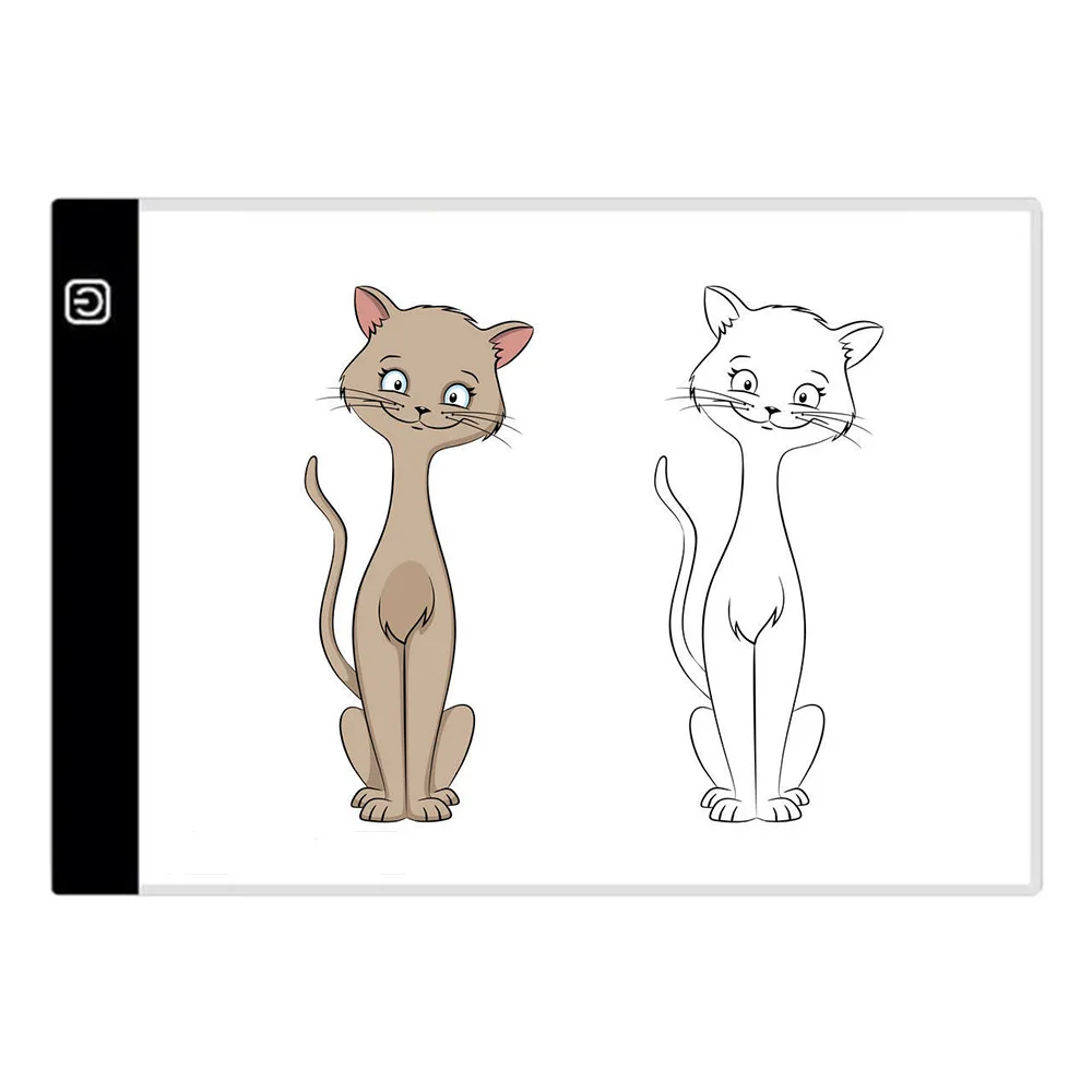 Hot Selling A4 LED Drawing Tablet Diamond Painting Board for Diamond and Sketching Painting Drawing Board